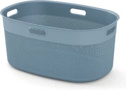 Curver Filo Wasmand 45L - Stone Blue