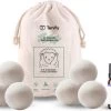 Tenify 6 XL Drogerballen + Extra Lavendel Olie - Wasbollen - Duurzaam - Schaapswol - Wasverzachter - Wasdrogerballen - Herbruikbare Droogballen - Energie Besparen -Schoonmaakartikelen Winkel 1200x871