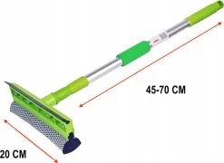 Merkloos Telescoopsteel Ramenwassen – Telescopische Ramenwasser – Uitschuifbare Ramenwisser – Verstelbare Ramentrekker – Glazenwassen – Glazenwasser – Ruitenwasser – Ruitenwisser – Spons En Trekker – 45-70 CM -Schoonmaakartikelen Winkel 1200x875