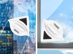 Leadle® Magnetische Raamwisser - Raamtrekker Professioneel - Glas Reiniger - Ruitenreiniger - Glascleaner - Ramen Wassen - Enkel Glas -Schoonmaakartikelen Winkel 1200x887