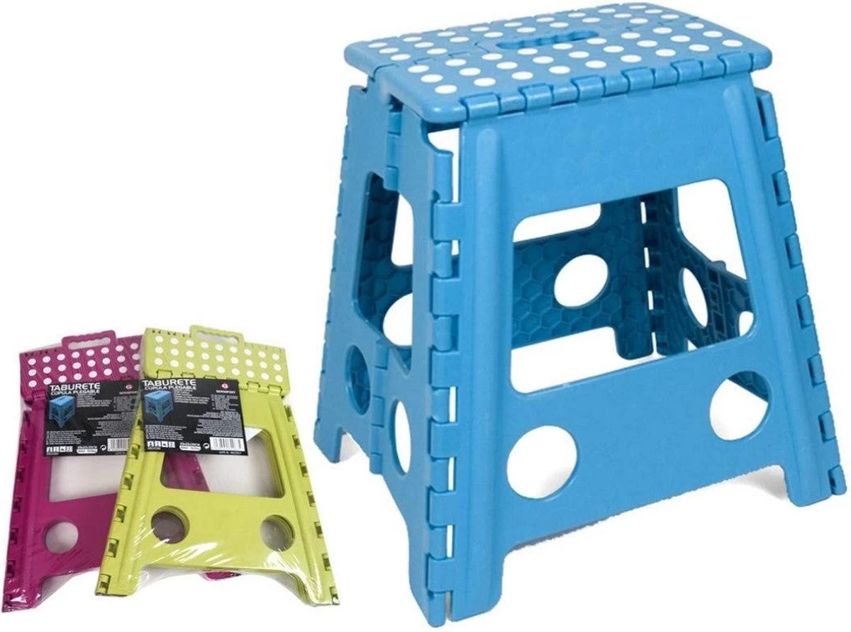 Opvouwbare Kruk - Keukentrap - Zwart 11 Opvouwbare Kruk - Keukentrap - Zwart - Afbeelding 9