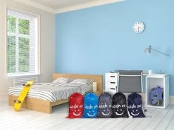 Wonair - Grote Waszak - 60x90cm - Hemelsblauw - Met Trekkoord En Draagband -Schoonmaakartikelen Winkel 1200x899 3