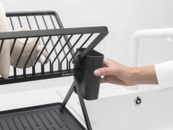 Brabantia SinkSide Afdruiprek - Inklapbaar - Compact - Dark Grey -Schoonmaakartikelen Winkel 1200x900 19