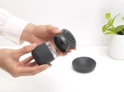 Brabantia Sink Side Afwasborstel - Met Zeepdispenser- Dark Grey -Schoonmaakartikelen Winkel 1200x900 3