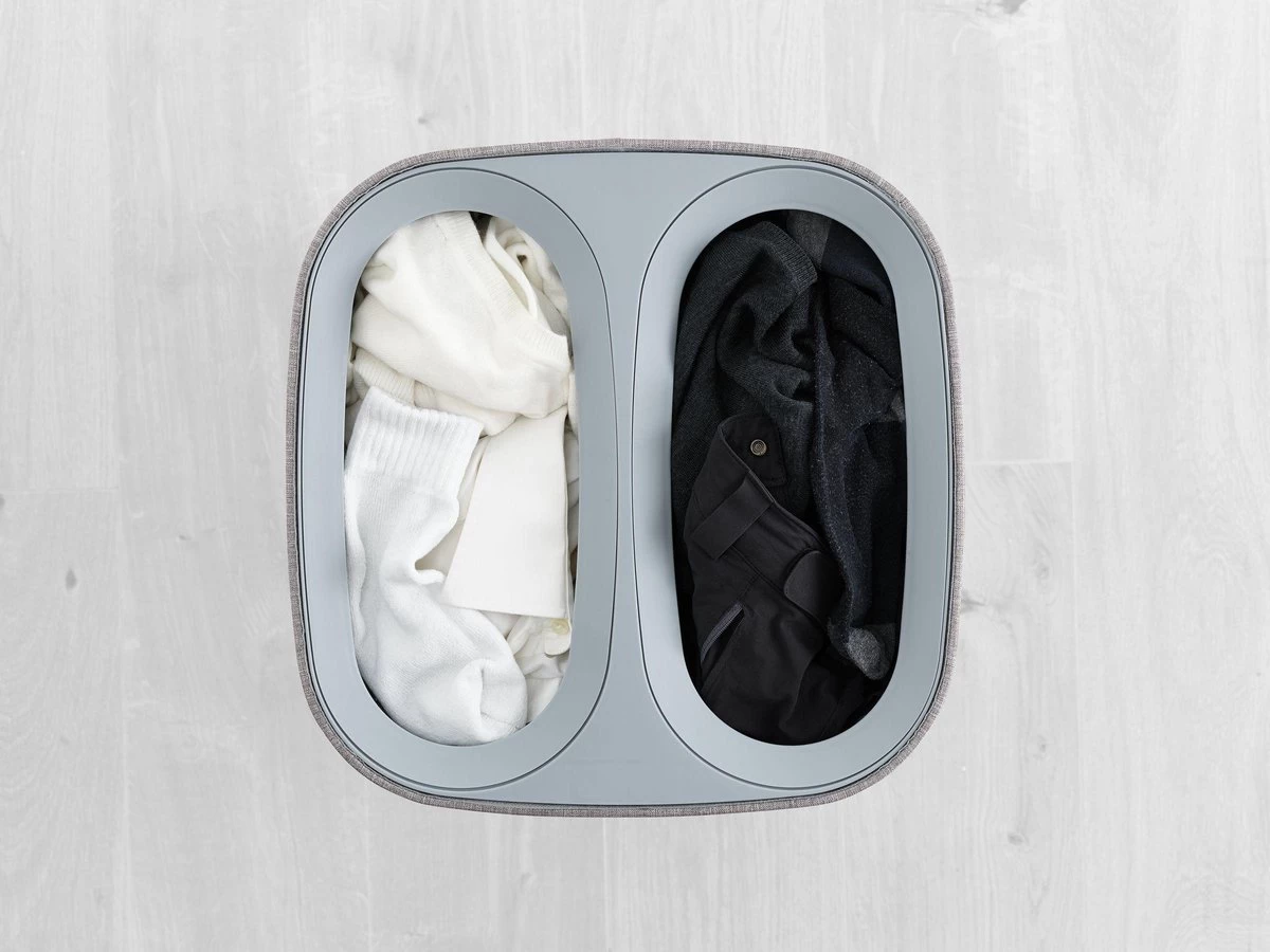 Tota Wasmand, 60 L, 2 Compartimenten, Grijs - Joseph Joseph 3 Tota Wasmand, 60 L, 2 Compartimenten, Grijs - Joseph Joseph - Afbeelding 2