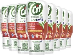 Cif CleanBoost Power & Shine Keuken Ecorefill Capsules - 10 X 70 Ml - Voordeelverpakking -Schoonmaakartikelen Winkel 1200x900 61