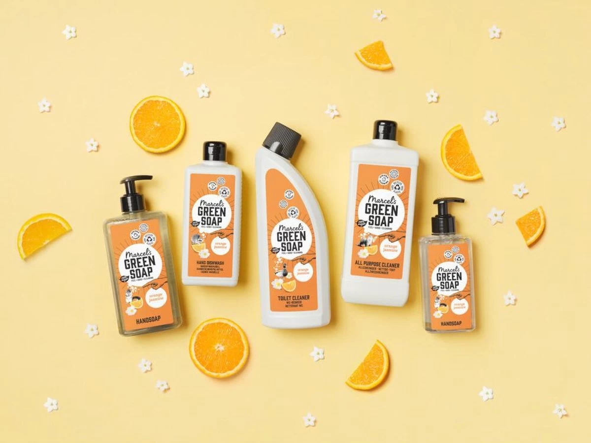 Marcel's Green Soap Toiletreiniger Sinaasappel & Jasmijn - 6 X 750 Ml 11 Marcel's Green Soap Toiletreiniger Sinaasappel & Jasmijn - 6 X 750 Ml - Afbeelding 9