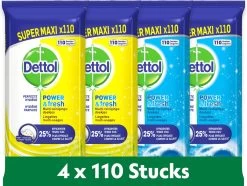 Dettol - 440 Schoonmaakdoekjes Power & Fresh - Citrus 220 Stuks - Oceaan 220 Stuks - Voordeelverpakking 12 Dettol - 440 Schoonmaakdoekjes Power & Fresh - Citrus 220 Stuks - Oceaan 220 Stuks - Voordeelverpakking -Schoonmaakartikelen Winkel 1200x902 4