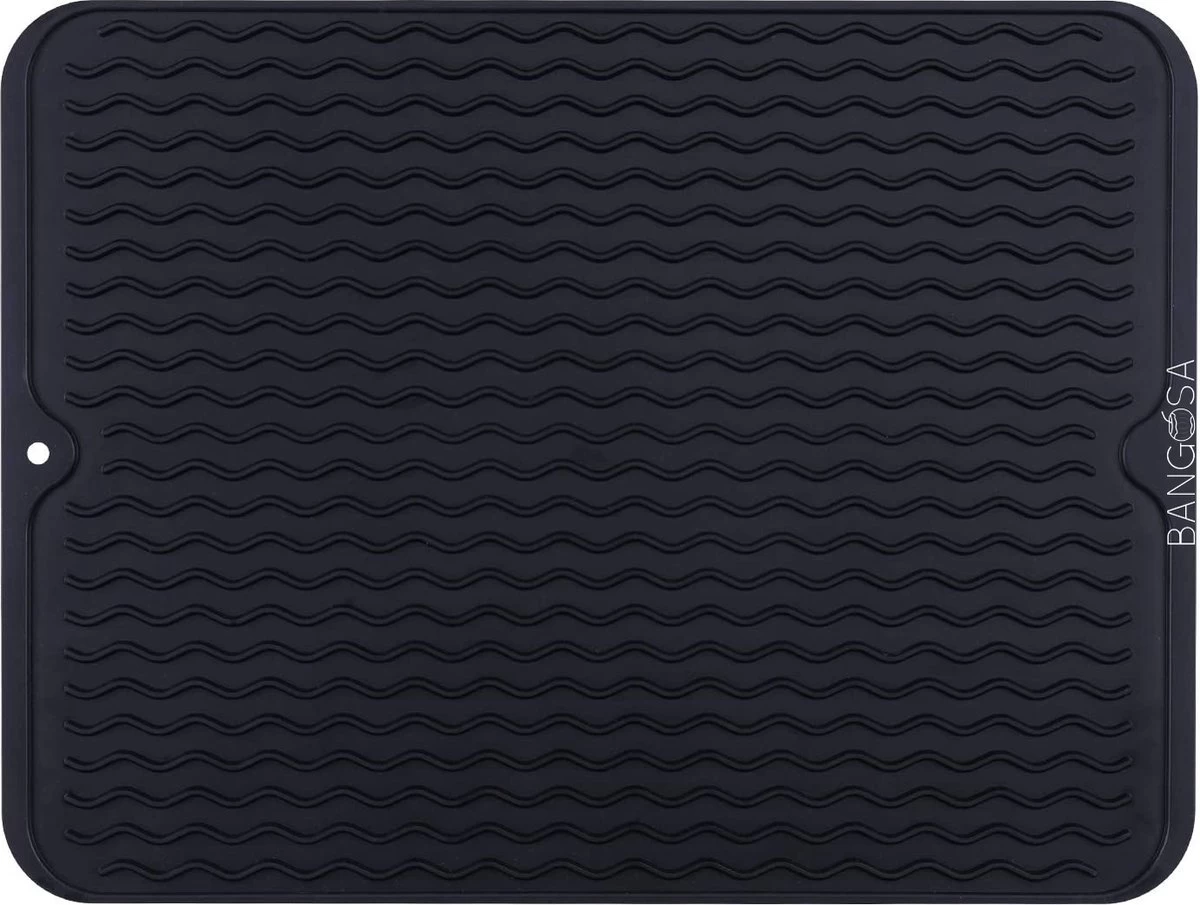 Bangosa Afdruipmat - Vaat Afwas Droogmat - Siliconen 50 X 40 3 Bangosa Afdruipmat - Vaat Afwas Droogmat - Siliconen 50 X 40