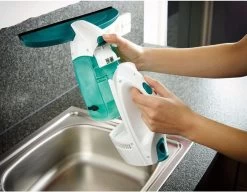 Leifheit Dry & Clean Ruitenreiniger Met Steel (43 Cm) En Inwasser Click System -Schoonmaakartikelen Winkel 1200x931 1