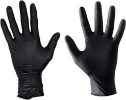 Merkloos Handschoenen Wegwerp Nitril - Latex Vrij - Ongepoederd - Zwart - Maat M - 100 Stuks -Schoonmaakartikelen Winkel 1200x949 6