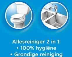 Ajax® Ajax Allesreiniger 100% Hygiene 6 X 1L - Voordeelverpakking -Schoonmaakartikelen Winkel 1200x953 3