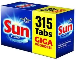 SUN® Sun Vaatwastabletten - Classic - 315 Tabletten