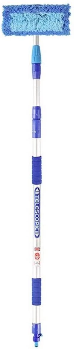 PROPLUS Pro Plus Wasborstel - Heavy Duty - Telescopische Steel - Uitschuifbaar Tot 3 Meter -Schoonmaakartikelen Winkel 254x1200
