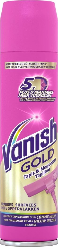 Vanish Gold Mousse Voor Tapijt Vlekkenverwijderaar - 600 Ml 13 Vanish Gold Mousse Voor Tapijt Vlekkenverwijderaar - 600 Ml -Schoonmaakartikelen Winkel 284x1200