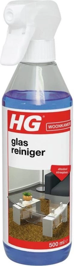 HG Glasreiniger - 500ml - 100% Streeploze Glans - Snel Droog -Schoonmaakartikelen Winkel 334x1200 4