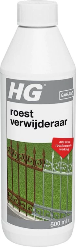 HG Roestverwijderaar - 500 Ml - Verwijdert Roest Zonder Schuren - Roestwerende Werking -Schoonmaakartikelen Winkel 373x1200 4