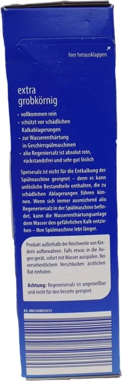 Vaatwaszout - Zout Vaatwasser - Zout Afwasmachine - Regenereerzout Vaatwasser - Onthardingszout Vaatwasser - 2 Kg -Schoonmaakartikelen Winkel 384x1200