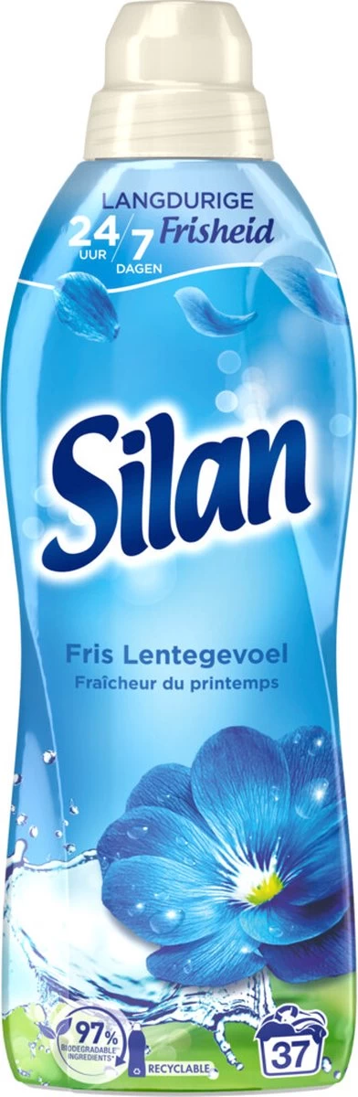 Silan Fris Lentegevoel Wasverzachter - 6 X 37 Wasbeurten - Voordeelverpakking 11 Silan Fris Lentegevoel Wasverzachter - 6 X 37 Wasbeurten - Voordeelverpakking - Afbeelding 9