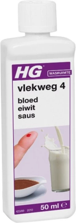 HG Vlekweg 4 - 50ml - Voor Onder Andere Saus En Kruiden -Schoonmaakartikelen Winkel 412x1200 3