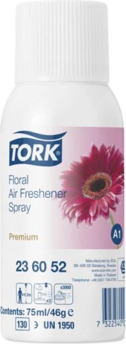 Tork Navulling Voor Luchtverfrisser Bloemen Systeem A1 Flacon Van 75 Ml -Schoonmaakartikelen Winkel 442x1200