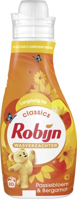 Robijn Classics Passiebloem & Bergamot Wasverzachter - 4 X 30 Wasbeurten - Voordeelverpakking -Schoonmaakartikelen Winkel 464x1200 13
