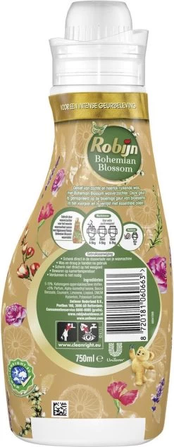 Robijn Collections Bohemian Blossom Wasverzachter - 8 X 30 Wasbeurten - Voordeelverpakking 19 Robijn Collections Bohemian Blossom Wasverzachter - 8 X 30 Wasbeurten - Voordeelverpakking -Schoonmaakartikelen Winkel 468x1200 1