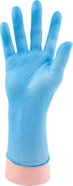 Plastic Handschoen - Glove Nitrile - Handschoen Wegwerp Nitrile - Huishoudhandschoen Wegwerp - Plastic Handschoen - 100 Stuks Wegwerphandschoen Maat M