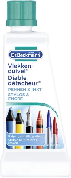 Dr. Beckmann Vlekkenduivel Pennen En Inkt 50 Ml -Schoonmaakartikelen Winkel 483x1200 2