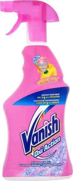 Vanish Oxi Action Spray Voorbehandeling - 750 Ml - Vlekverwijderaar -Schoonmaakartikelen Winkel 484x1200 1