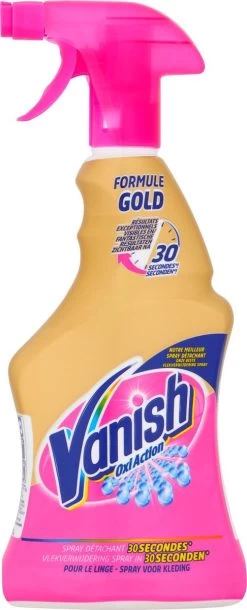 Vanish Oxi Action Gold Vlekverwijderaar Spray - 500ml X2 -Schoonmaakartikelen Winkel 486x1200