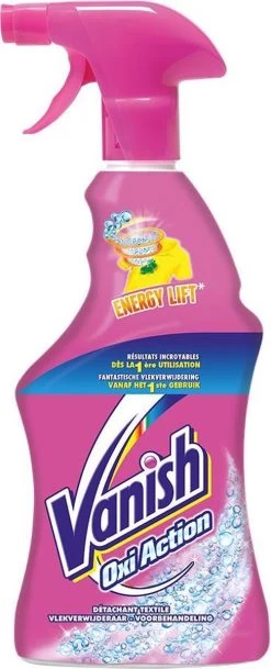 Vanish Oxi Action Spray Voorbehandeling - 750 Ml - Vlekverwijderaar -Schoonmaakartikelen Winkel 487x1200 1