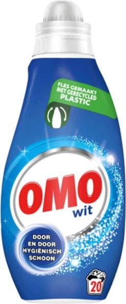 Omo Klein & Krachtig Wit Vloeibaar Wasmiddel - 8 X 20 Wasbeurten - Voordeelverpakking 19 Omo Klein & Krachtig Wit Vloeibaar Wasmiddel - 8 X 20 Wasbeurten - Voordeelverpakking -Schoonmaakartikelen Winkel 497x1200 1