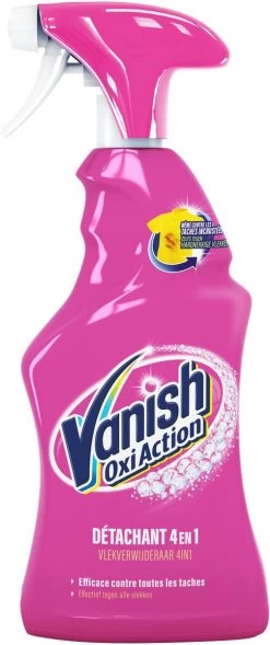 Vanish Oxi Action Spray Voorbehandeling - 750 Ml - Vlekverwijderaar -Schoonmaakartikelen Winkel 503x1200