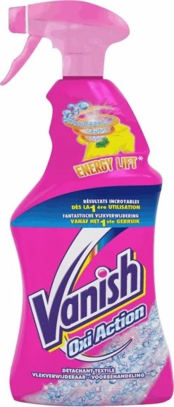 Vanish Oxi Action Spray Voorbehandeling - 750 Ml - Vlekverwijderaar -Schoonmaakartikelen Winkel 514x1200