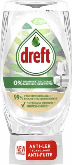 Dreft Afwasmiddel Pure & Clean - 8 X 370 Ml - Voordeelverpakking -Schoonmaakartikelen Winkel 527x1200 2