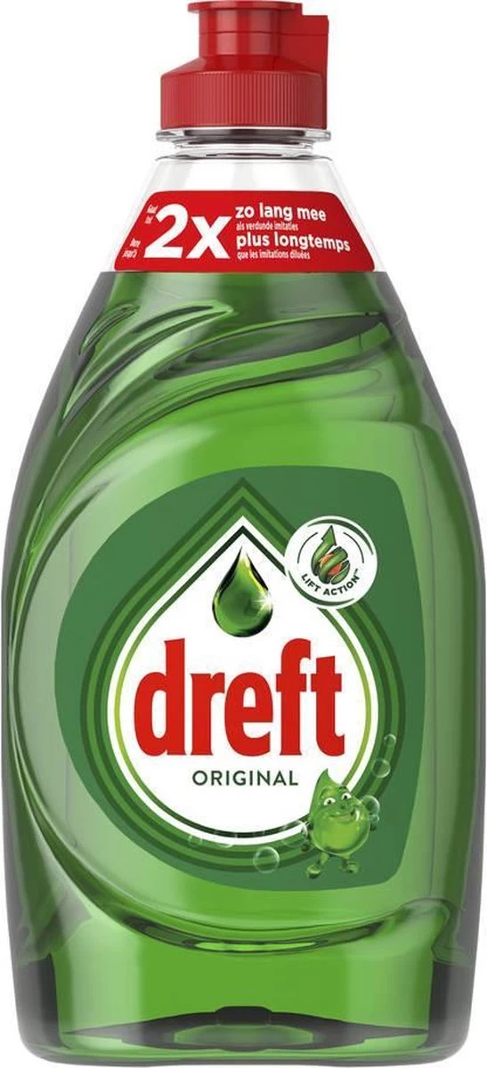 Dreft Original Afwasmiddel 340ml - 10 Pack 4 Dreft Original Afwasmiddel 340ml - 10 Pack - Afbeelding 2