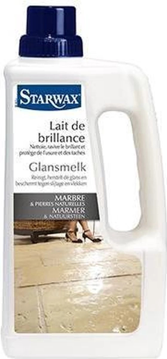 Starwax Glansmelk 'Marmer En Natuursteen' 1 L 3 Starwax Glansmelk 'Marmer En Natuursteen' 1 L