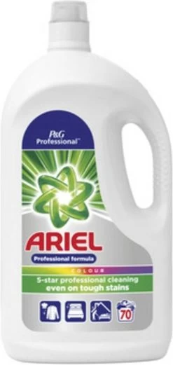 Ariel Professional Vloeibaar Wasmiddel - Color - 3.85l (70 Wasbeurten) -Schoonmaakartikelen Winkel 569x1200