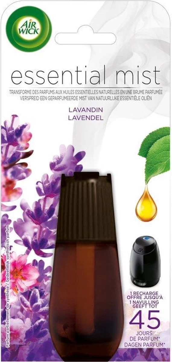 Air Wick Essential Mist Automatische Geurverspreider Luchtverfrisser - Innerlijke Rust - Navulling 10 Air Wick Essential Mist Automatische Geurverspreider Luchtverfrisser - Innerlijke Rust - Navulling - Afbeelding 8