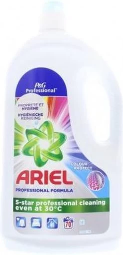 Ariel Professional Vloeibaar Wasmiddel - Color - 3.85l (70 Wasbeurten) -Schoonmaakartikelen Winkel 580x1200