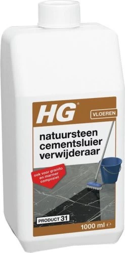 HG Natuursteen Cement- & Kalksluier Verwijderaar (HG Product 31) - 1L - Veilig In Gebruik -Schoonmaakartikelen Winkel 595x1200 2