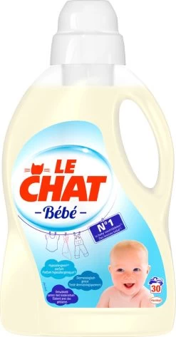 Le Chat Baby Gel - Vloeibaar Wasmiddel - 30 Wasbeurten -Schoonmaakartikelen Winkel 626x1200