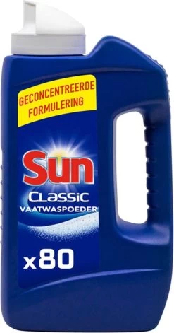 SUN® Sun Vaatwaspoeder 1,36KG - 80 Wasbeurten -Schoonmaakartikelen Winkel 629x1200