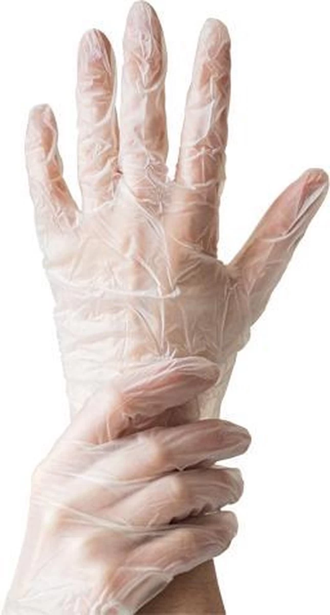 Merkloos Wegwerp Handschoenen - Vinyl Handschoenen - Poedervrij - Wit - Maat M - 100 Stuks 6 Merkloos Wegwerp Handschoenen - Vinyl Handschoenen - Poedervrij - Wit - Maat M - 100 Stuks - Afbeelding 4