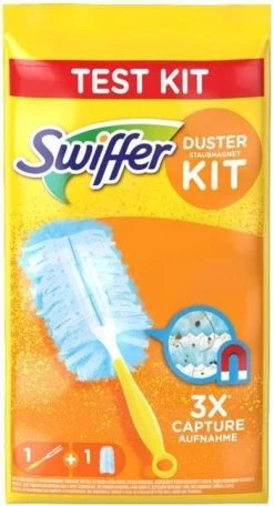 Swiffer Stof Magneet Starter Kit (handle + 1 Linnen) -Schoonmaakartikelen Winkel 650x1200