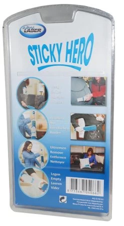 Aqua Laser Sticky Hero - KLedingborstel - Blauw/Wit -Schoonmaakartikelen Winkel 659x1200 5