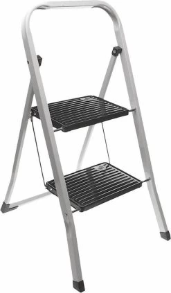 Excellent Houseware Inklapbare Keukentrap - 2 Treden - Tot 150kg - Metaal 10 Excellent Houseware Inklapbare Keukentrap - 2 Treden - Tot 150kg - Metaal -Schoonmaakartikelen Winkel 700x1200