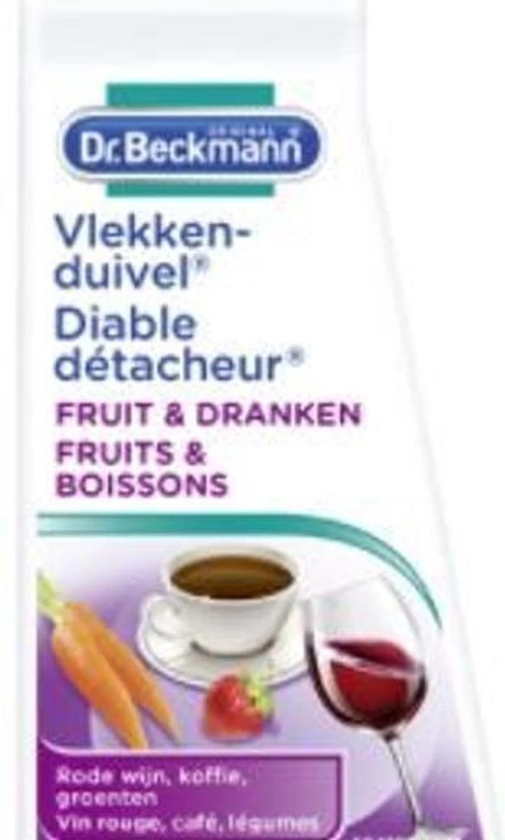 Dr. Beckmann Vlekkenduivel Fruit & Dranken 50 Ml 5 Dr. Beckmann Vlekkenduivel Fruit & Dranken 50 Ml - Afbeelding 3