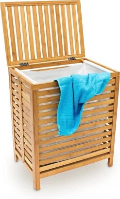 HUISSON Wasmand Met Deksel Bamboe Uitneembare Waszak Wasmanden Met Deksel 75 Ltr. 14 HUISSON Wasmand Met Deksel Bamboe Uitneembare Waszak Wasmanden Met Deksel 75 Ltr. -Schoonmaakartikelen Winkel 728x1200